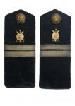 Shoulder straps of the junior sergeant of the engineering troops, -1956