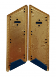 Parade collar tabs for the Honor Guard Company