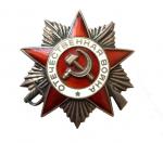 Order of the Patriotic War II degree with the document