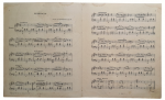 Notes - "Serenade", V. A. Prisovsky 1915